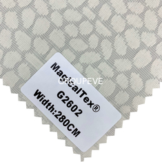 Le jacquard de Greenguard aveugle le revêtement blanc de mousse de tissu de rouleau de polyester