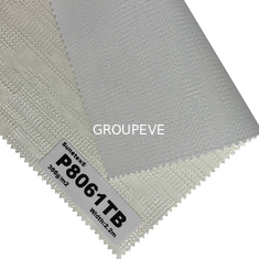 Tissus 100% aveugles beiges blancs de rouleau de polyester pour Windows 355g