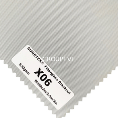 Des nuances de volets PVC plus de fibre de verre de noirissement de rideau de tissu de rouleau pour rideau