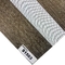 Tissu tout simplement 100% aveugle adapté aux besoins du client de rouleau de zèbre de polyester pour des abat-jour de fenêtre