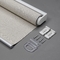 Nuances 100% sans fil de rouleau de tissu d'abat-jour de rouleau de panne d'électricité de polyester pour Windows