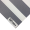 Tissu simple d'abat-jour de rouleau de zèbre de couleur de polyester pour la fenêtre de bureau