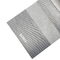 Tissus 100% libres d'abat-jour de rouleau de zèbre de PVC de polyester semi opaque pour la fenêtre