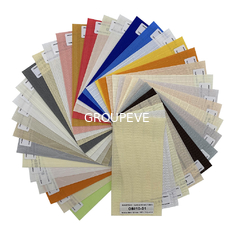 La verticale 127mm simple de PVC des nuances de fenêtre 89mm aveugle GV ROHS de la CE de tissu