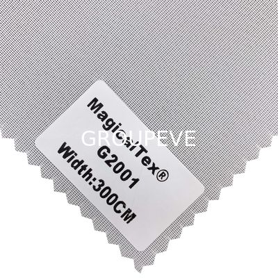 Tissu de store enrouleur en polyester certifié Oeko-Tex, largeur 2,8 m, tissu solaire pour stores enrouleurs de fenêtre