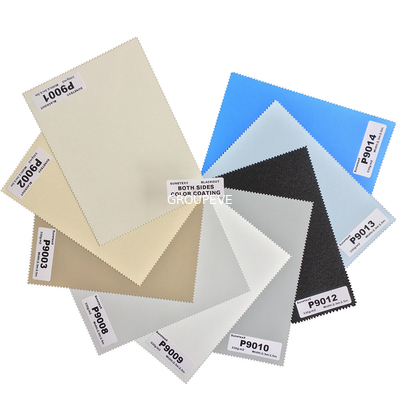 acheter L'hôtel solaire Grey Roll Down Blackout Roller blanc de rideau ombragent le tissu d'abat-jour fabrication en ligne