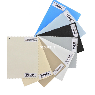 acheter Tissus pour volets à rouleaux à 100% de teinture blanche noire fabrication en ligne