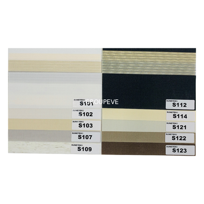 acheter Le zèbre 100% populaire de panne d'électricité de tissu de 8 de catégorie de couleur abat-jour de stabilité aveugle le tissu fabrication en ligne