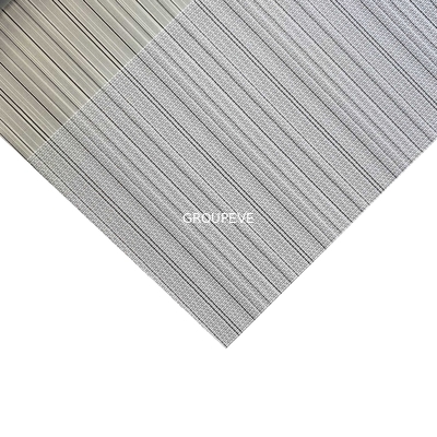 le zèbre multicolore d'arc-en-ciel de protection de 2.85m Sun aveugle le tissu pour la fenêtre
