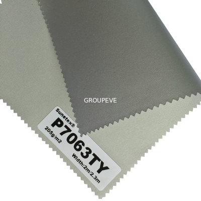 acheter 100% polyester revêtement d'argent volets de fenêtre grade de tissu 4.5 pour les volets à rouleaux de blocage fabrication en ligne
