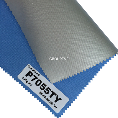 acheter 100% polyester noircissement de couleur solide volets roulants tissus pour volets de fenêtre fabrication en ligne