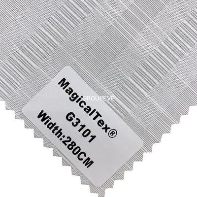 acheter de 220gsm taux blanc 50% de panne d'électricité de tissu de rouleau de polyester semi Blockout fabrication en ligne