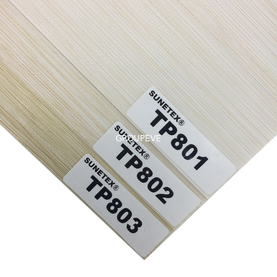 acheter Le rouleau de Semi-panne d'électricité de tissu de Shangri-La d'abat-jour de rouleau de tissu ombrage l'élégance 100% pure de polyester fabrication en ligne