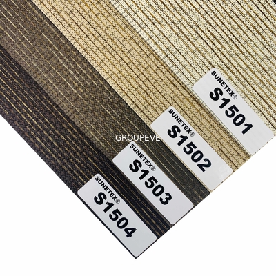 acheter Tissu tout simplement 100% aveugle adapté aux besoins du client de rouleau de zèbre de polyester pour des abat-jour de fenêtre fabrication en ligne