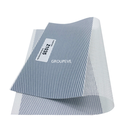 acheter Le volet de la franchise 5% ombrage Grey Zebra Roller Blinds Fabric ASTM G21 fabrication en ligne