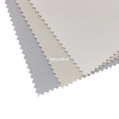 acheter 30m Emballage standard 3% Facteur d'ouverture Crème solaire Roller Blind Tissu prêt à l'emploi Horizontal Blind Rideau fabrication en ligne