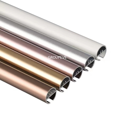 acheter le tube en aluminium aveugle d'ombre de rouleau de 38mm anodisé saupoudrent enduit fabrication en ligne
