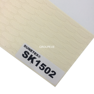acheter Tissu 100% horizontal d'abat-jour de rouleau de zèbre de Semi-panne d'électricité de nuit de jour de polyester pour la maison fabrication en ligne