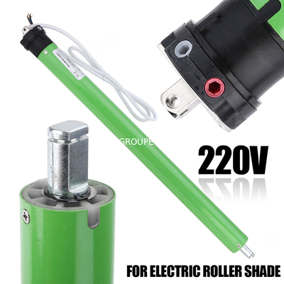 acheter À l'intérieur de en dehors du moteur tubulaire 220V 15rpm d'abat-jour de Smart Home de 25mm fabrication en ligne