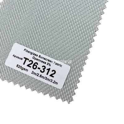acheter Tissu aveugle de protection solaire de matériel d'abat-jour de rouleau de PVC de fibre de verre de résistance de colère fabrication en ligne