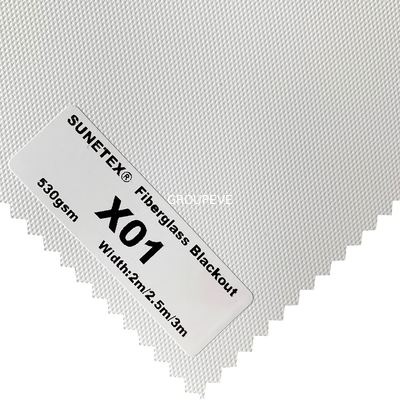 acheter Tissu imperméable horizontal ISO9001 de protection solaire de la fibre de verre 530GSM fabrication en ligne