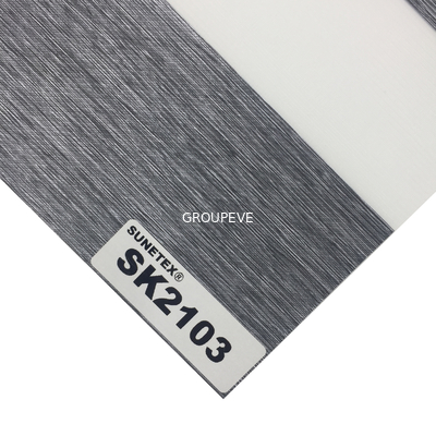 acheter semi le zèbre de rouleau de la panne d'électricité 115g/M2 aveugle la lame large de tissu de matériel fabrication en ligne