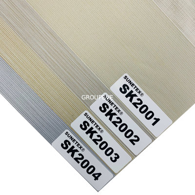 acheter Double longueur de petit pain sans visibilité de tissu de rideau en zèbre de couche jour et nuit 50m fabrication en ligne