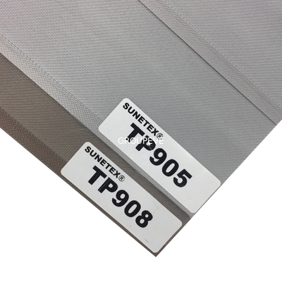 acheter 100% polyester noir Shangri La Zebra volets de tissu de qualité 7-8 pour le traitement des fenêtres fabrication en ligne