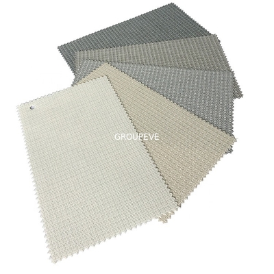 acheter Grade 8 en gros 29% polyester 71% écran solaire en PVC volets roulants Tissu d'obscurcissement de rideau fabrication en ligne