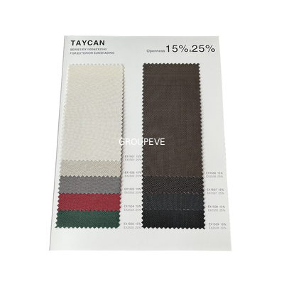 acheter Le soleil industriel fait sur commande de petit pain de polyester aveugle des sortes de tissu imperméabilisent fabrication en ligne