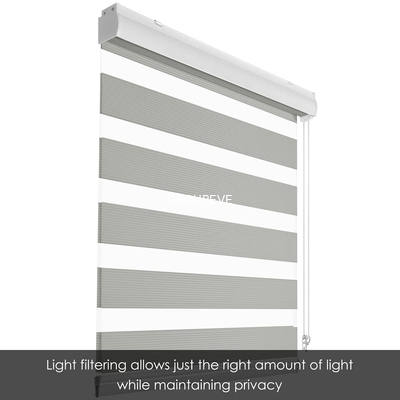 acheter La lucarne ombragent les abat-jour purs de polyester de zèbre de rideaux en élégance pour Windows fabrication en ligne