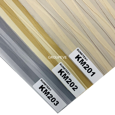 acheter Polyester Jacquard Tissu Zèbre Semi Noir pour les stores à rouleaux de décoration de la maison fabrication en ligne