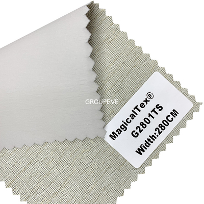 acheter Nuances de polyester de tissu de Grey Waterproof Blackout Roller Blinds pour en enrouler le bloc de rideau fabrication en ligne