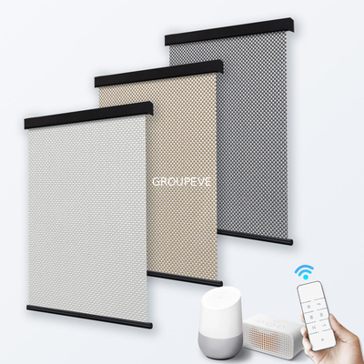 acheter Vente en gros 3M Large Blackout Polyester Crème solaire Tissu Roller Nuances Anti UV Avec un prix bon marché fabrication en ligne