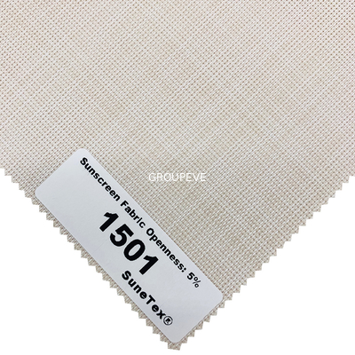 acheter Rétrécissement résistant de polyester de protection solaire en tissu de rideau de rouleau de temps antipluie d'abat-jour résistant fabrication en ligne