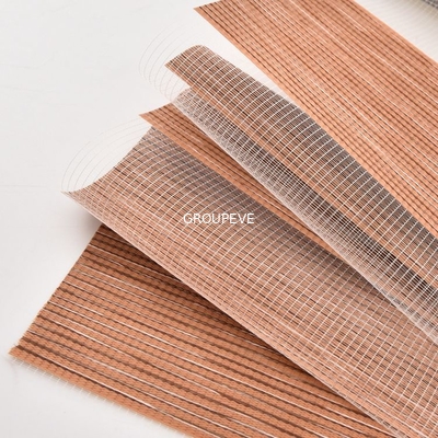 acheter Le rouleau aveugle de zèbre ombrage le tissu de zèbre de protection solaire de panne d'électricité de polyester fabrication en ligne