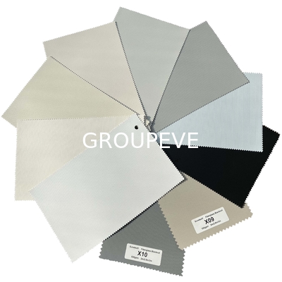acheter 3m largeur 530gm fibre de verre blinds à rouleaux noirs Tissu pour stores de fenêtre fabrication en ligne