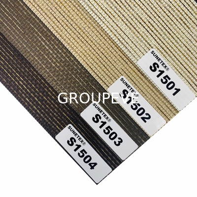 acheter Tissus aveugles du roulement de Groupeve avec des abat-jour de zèbre de jacquard pour des hôtels fabrication en ligne
