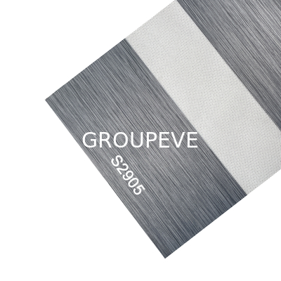 acheter Tissus 100% libres d'abat-jour de rouleau de zèbre de PVC de polyester semi opaque pour la fenêtre fabrication en ligne