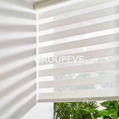 acheter La panne d'électricité futée de roulement de tissu d'ombre de fenêtre aveugle le tissu de zèbre de nuit de jour fabrication en ligne