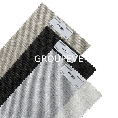acheter 100% polyester translucide à l'épreuve du feu Roller Blinds Tissus pour la décoration de la maison fabrication en ligne