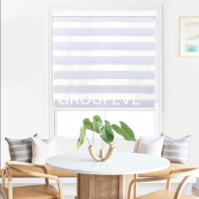 acheter Couverture de moteur intelligent couverture de rouleau Zebra Blind Shades Tissu pour fenêtre motorisée fabrication en ligne