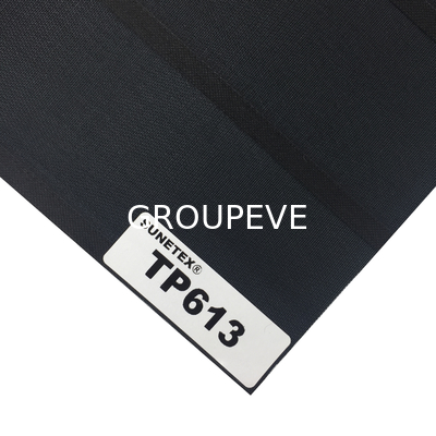 acheter 100% polyester noir Shangri La Roller Blinds Tissus largeur 3m fabrication en ligne