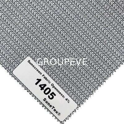 acheter Polyester solaire à 4% de transparence texturé à motifs en rouleau fabrication en ligne