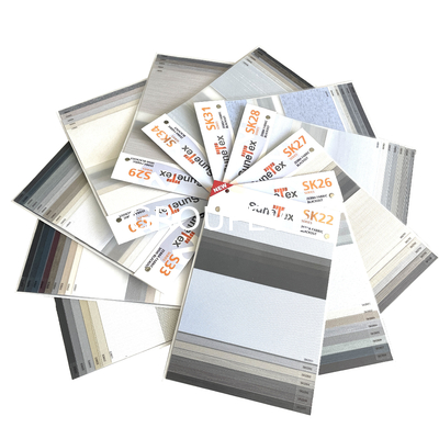 acheter Le zèbre 100% de polyester aveuglent le petit pain de tissu 50 M/Roll pour le petit pain vers le haut du rideau fabrication en ligne