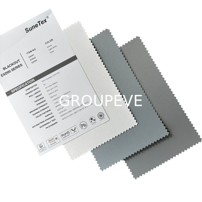 Écran à voile acrylique 100% noircissé Gueenguard Roller Blinds Tissu pour voile de fenêtre Tissu