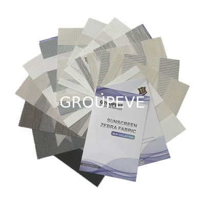 acheter Rideaux à rouleaux à vitres motorisées Zebra Tissu écran solaire Élégance pure Pour les stores de soleil fabrication en ligne
