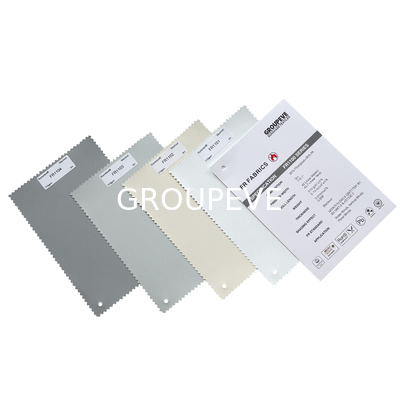 acheter Résistant au feu Polyester Blinds à rouleaux en tissu pour la sécurité commerciale Guide avec matériau en fibre de verre fabrication en ligne