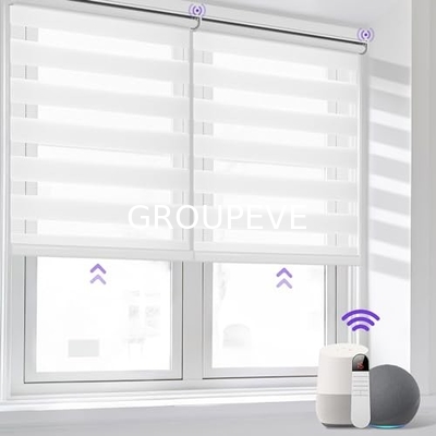 acheter Jour et nuit Tissu double couche batterie fonctionnement moteur moteur blinds pour fenêtres fabrication en ligne