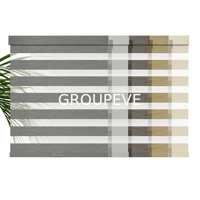 acheter Partie en polyester Fenêtre technologie spéciale Blackout Zebra Roller Blind Tissu fabrication en ligne